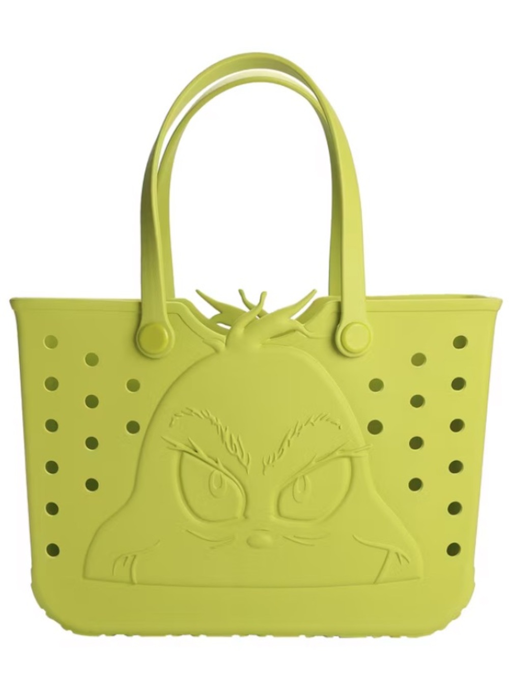 Dr. Seuss The Grinch Rubber 16.5" EVA Molded Gummy Tote